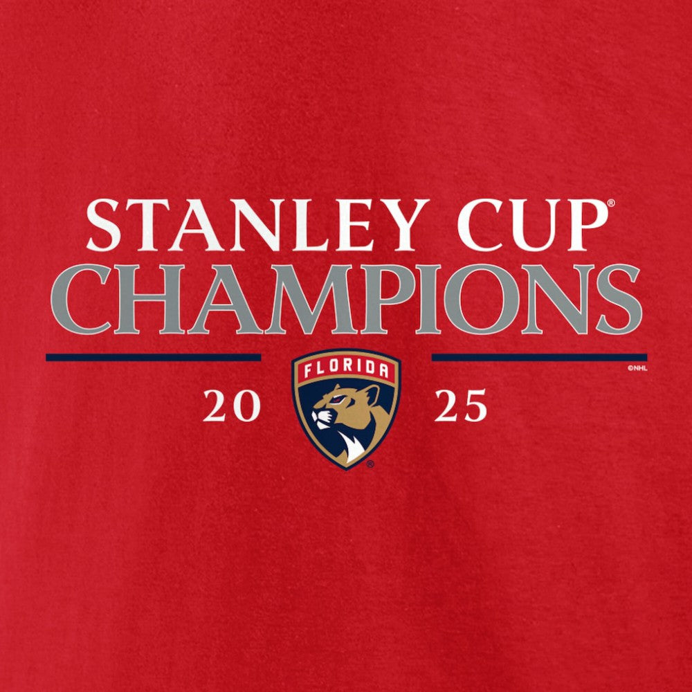 NHL Florida Panthers Fanatics 2025 Stanley Cup Champions Signature Roster T-Shirt