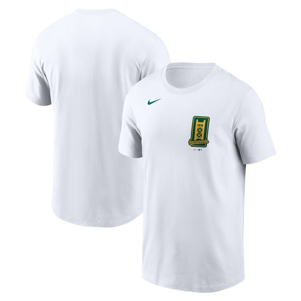 White Athletics Nike New Logo T-Shirt