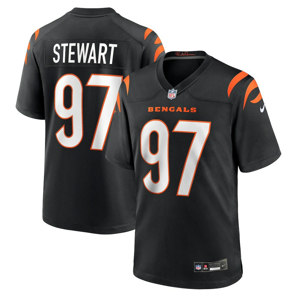Shemar Stewart  Team Game Jersey - Cincinnati Bengals Jerseys