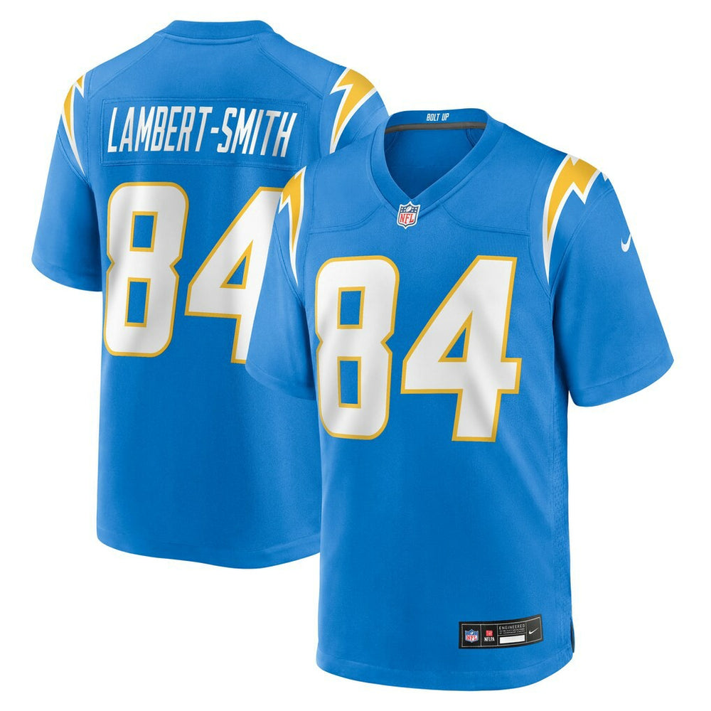 KeAndre Lambert-Smith  Team Game Jersey - Los Angeles Chargers Jerseys