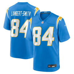 KeAndre Lambert-Smith  Team Game Jersey - Los Angeles Chargers Jerseys