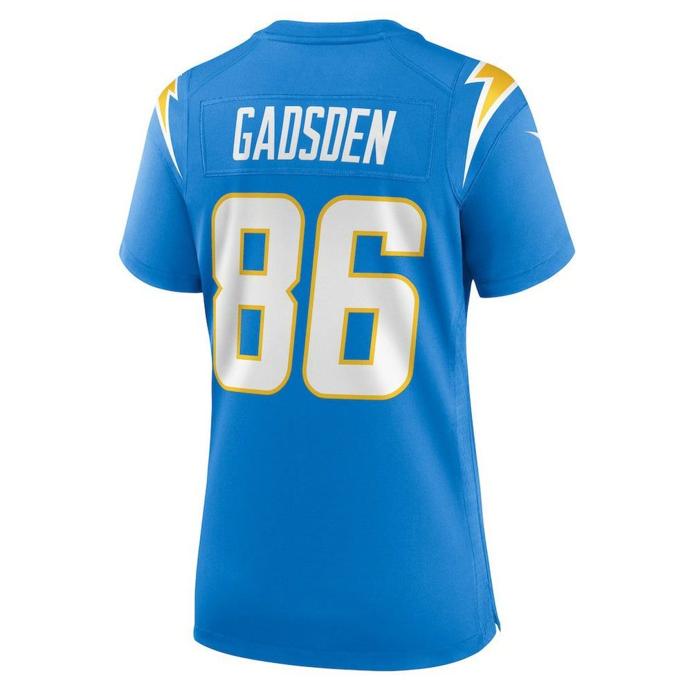 Oronde Gadsden  Women's Team Game Jersey - Los Angeles Chargers Jerseys