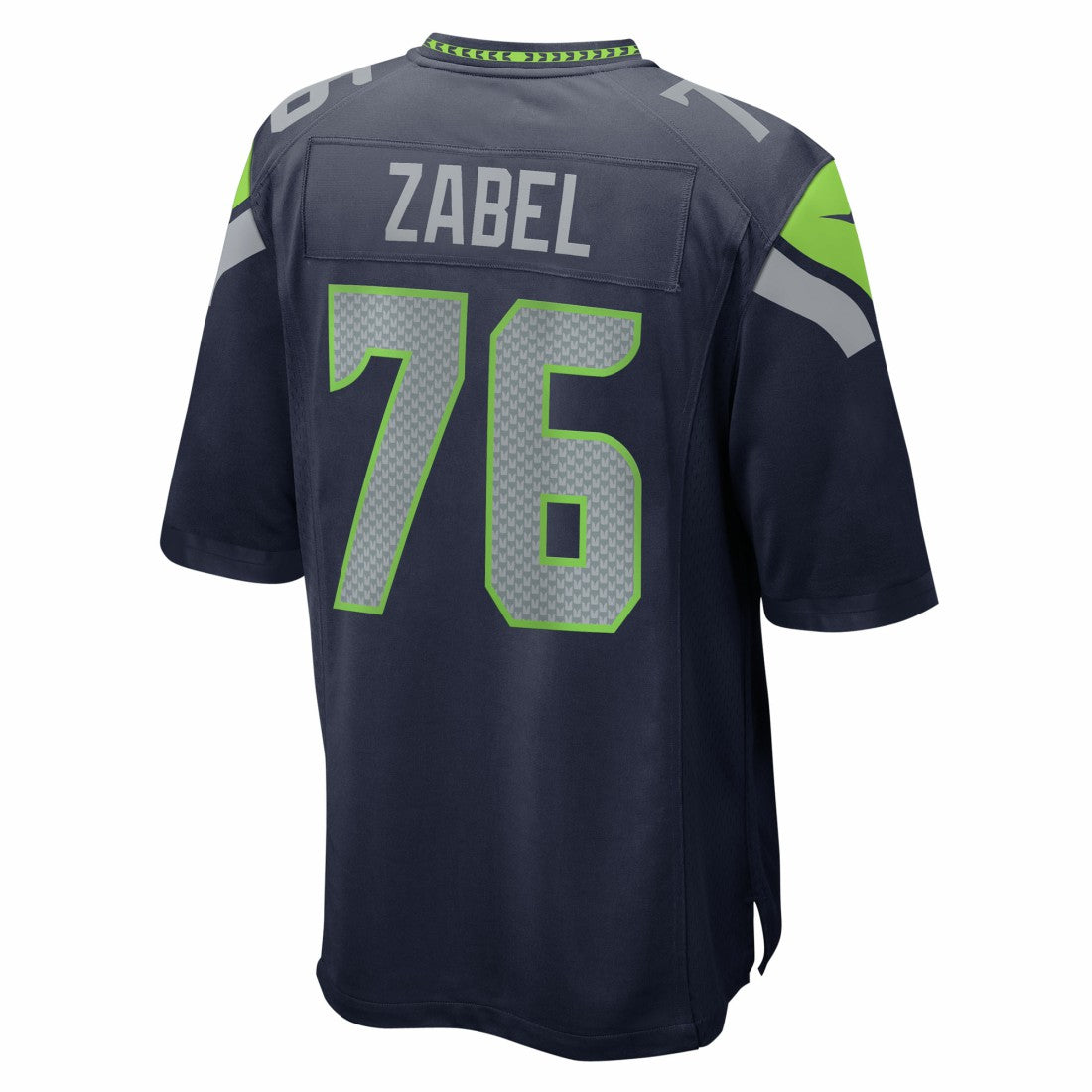Grey Zabel  Team Game Jersey - Seattle Seahawks Jerseys