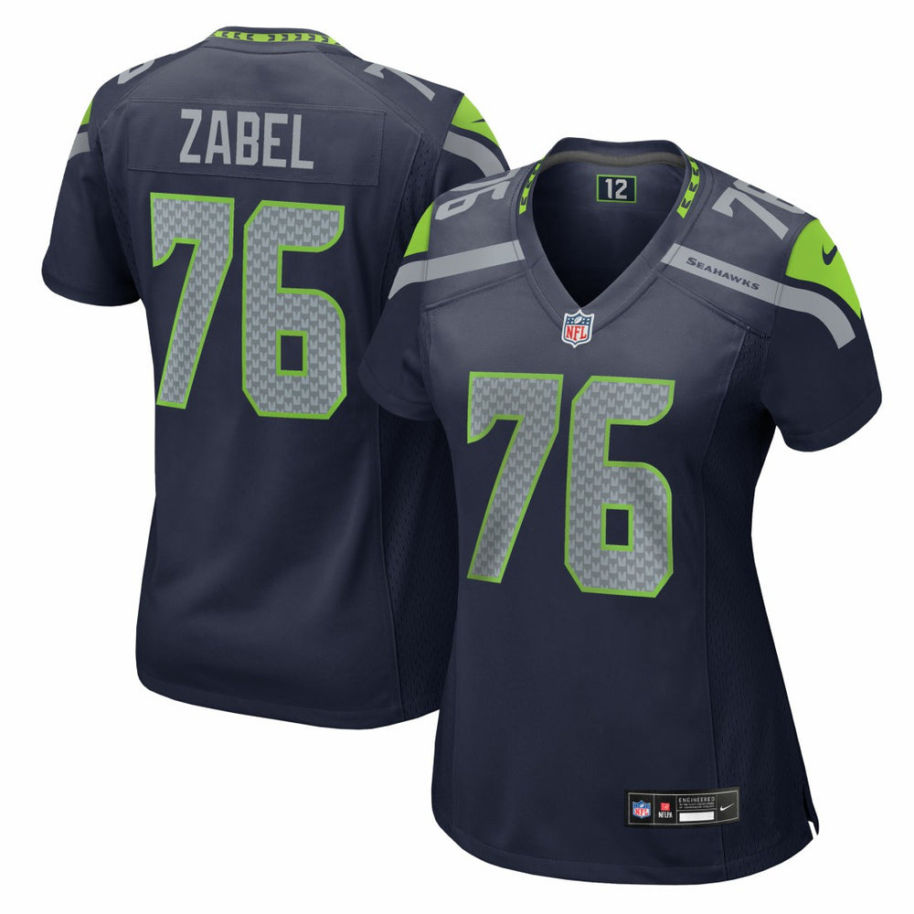 Grey Zabel  Women's Team Game Jersey - Seattle Seahawks Jerseys