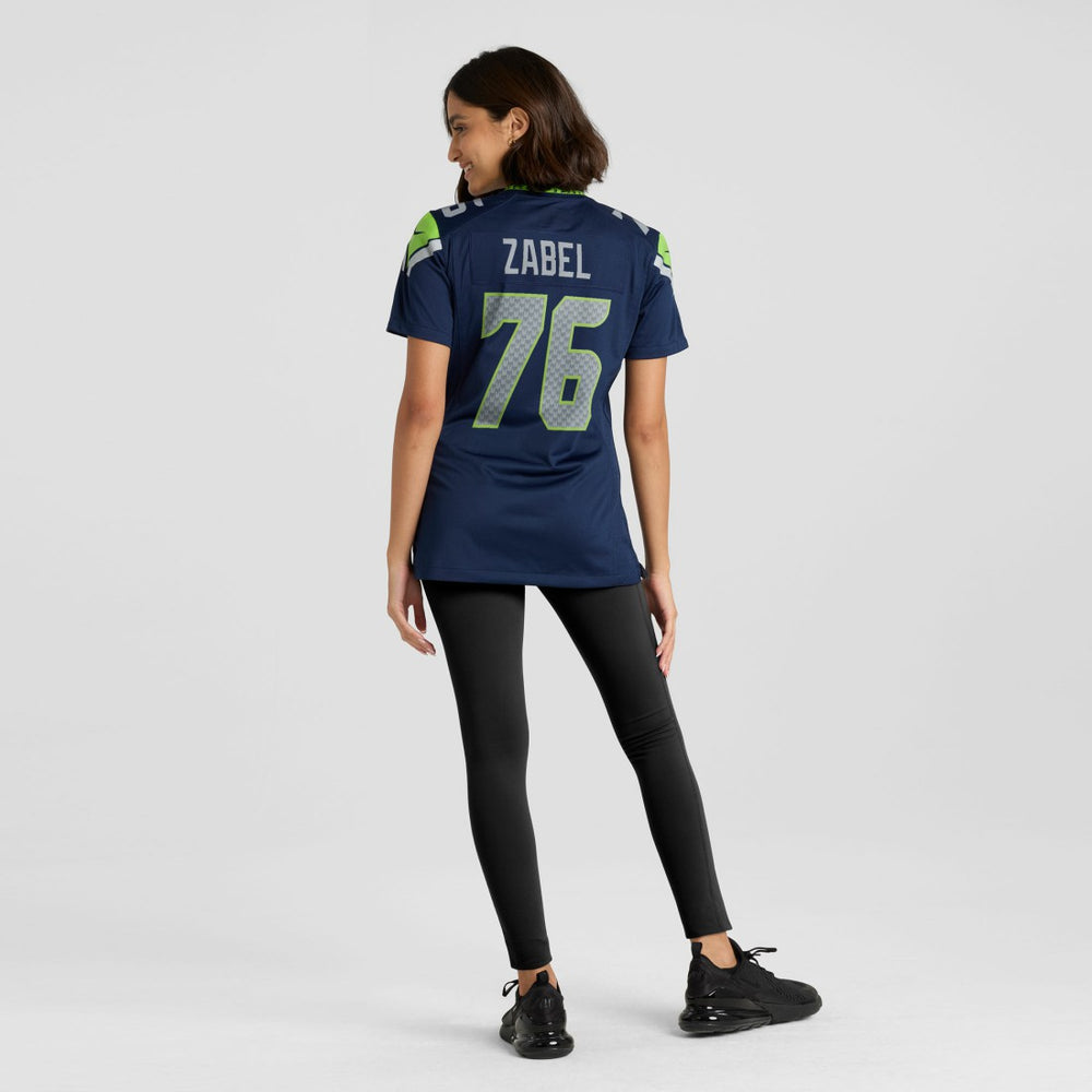 Grey Zabel  Women's Team Game Jersey - Seattle Seahawks Jerseys