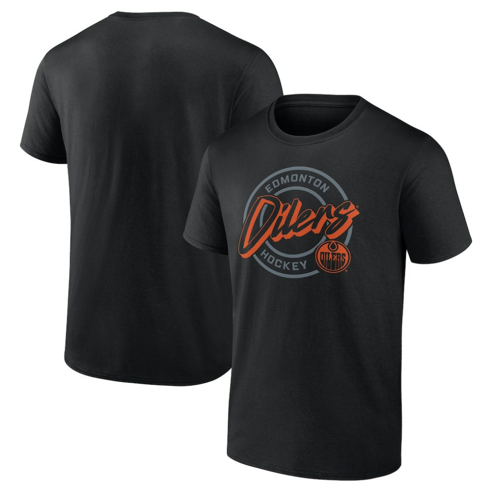 NHL Edmonton Oilers Colorblock Puck T-Shirt