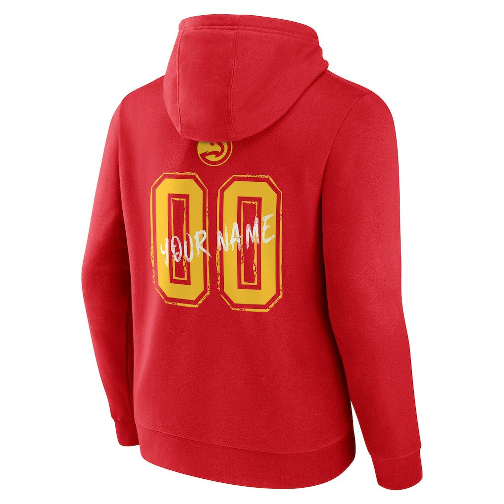 Atlanta Hawks Hustle Custom Pullover Hoodie