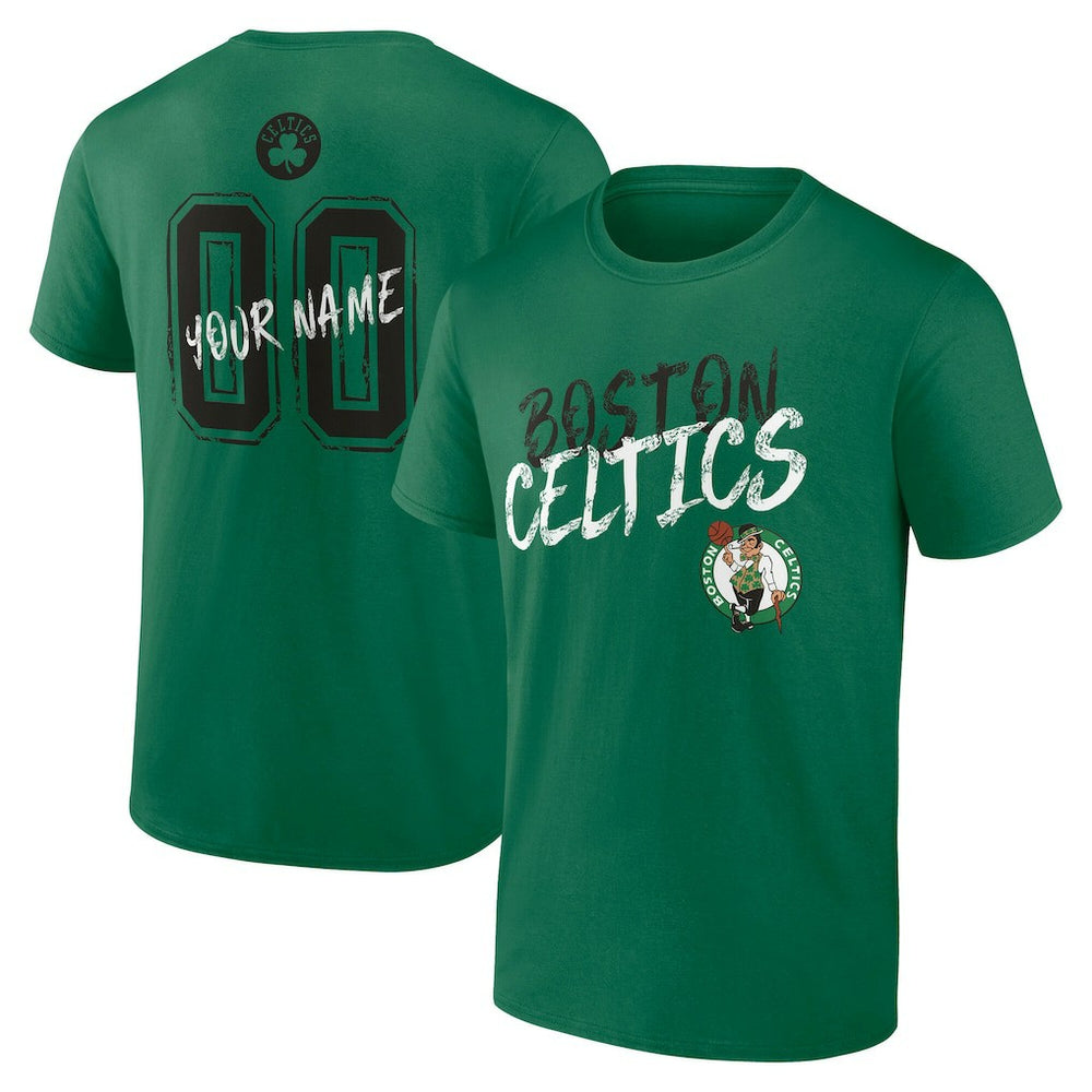 Boston Celtics Hustle Custom T-Shirt