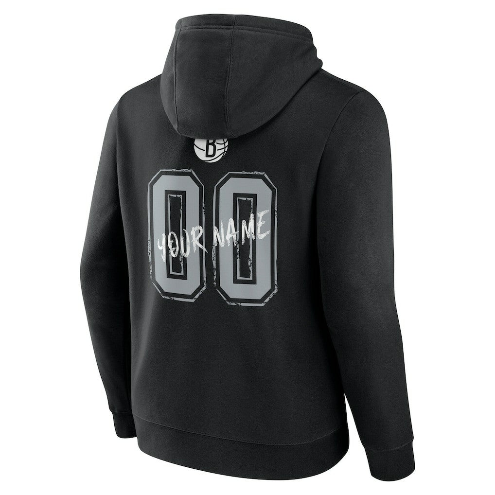 Brooklyn Nets Hustle Custom Pullover Hoodie