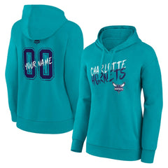Charlotte Hornets Women's Hustle Custom Pullover Hoodie