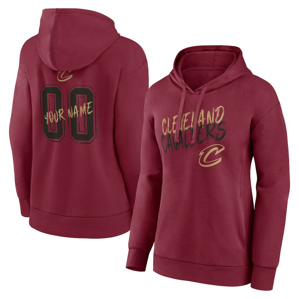 Cleveland Cavaliers Women's Hustle Custom Pullover Hoodie sale
