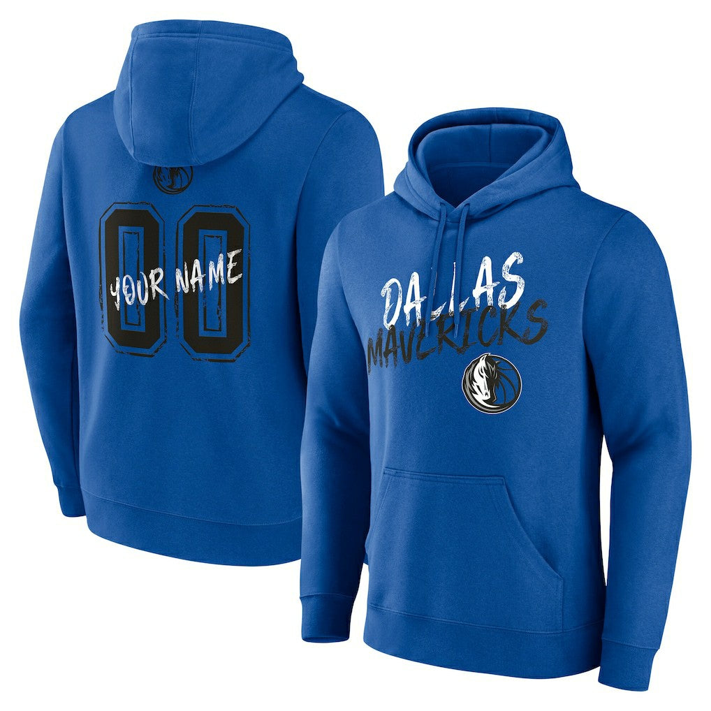 Dallas Mavericks Hustle Custom Pullover Hoodie sale