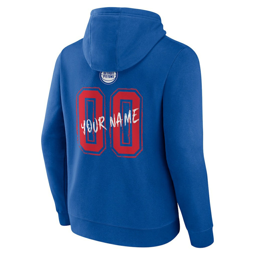 Detroit Pistons Hustle Custom Pullover Hoodie sale