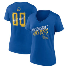 Golden State Warriors Women's Hustle Custom V-Neck T-Shirt sale