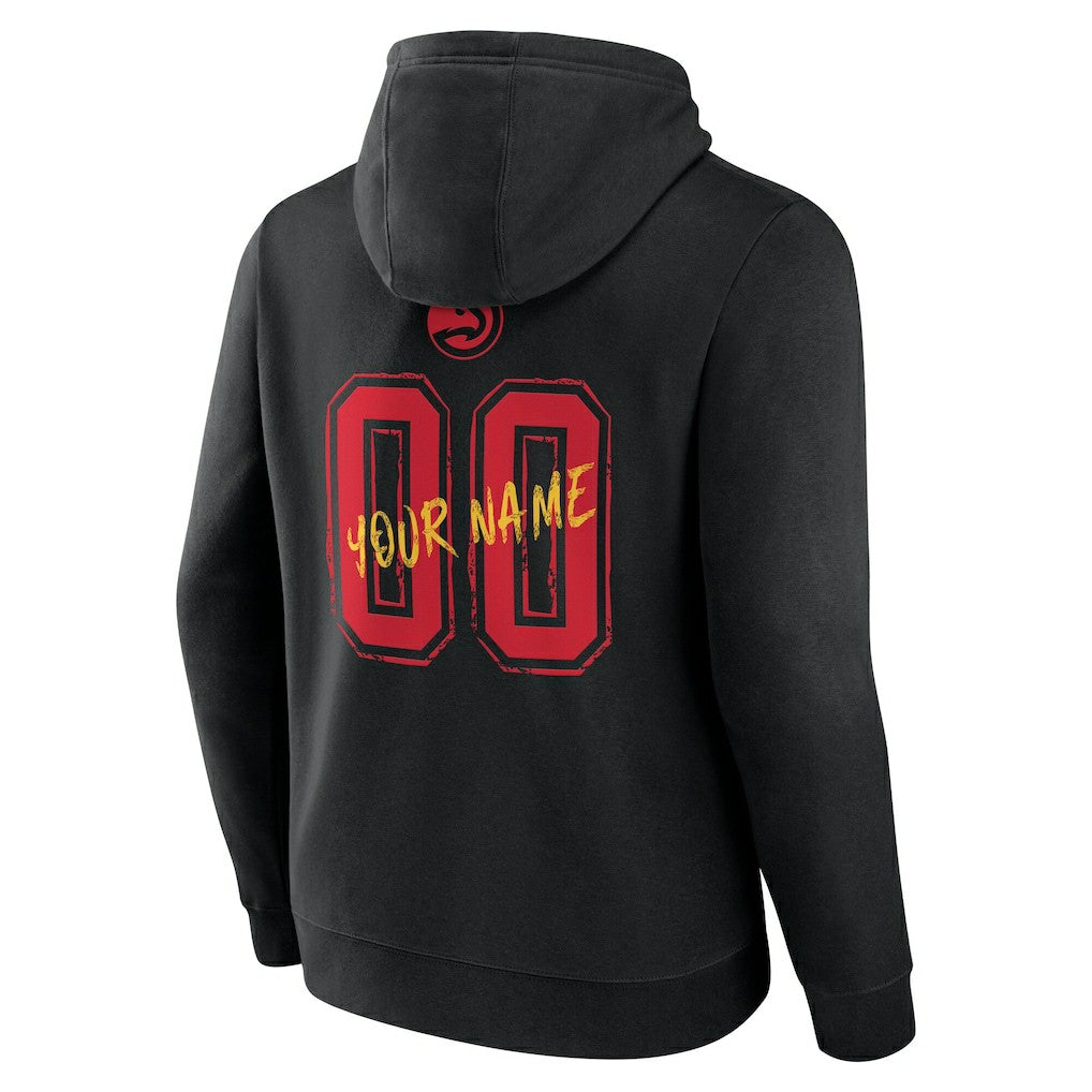 Atlanta Hawks Hustle Custom Pullover Hoodie
