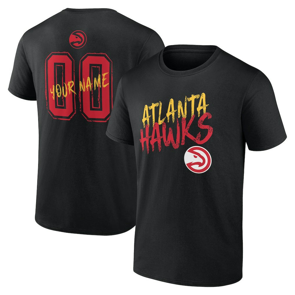 Atlanta Hawks Hustle Custom T-Shirt