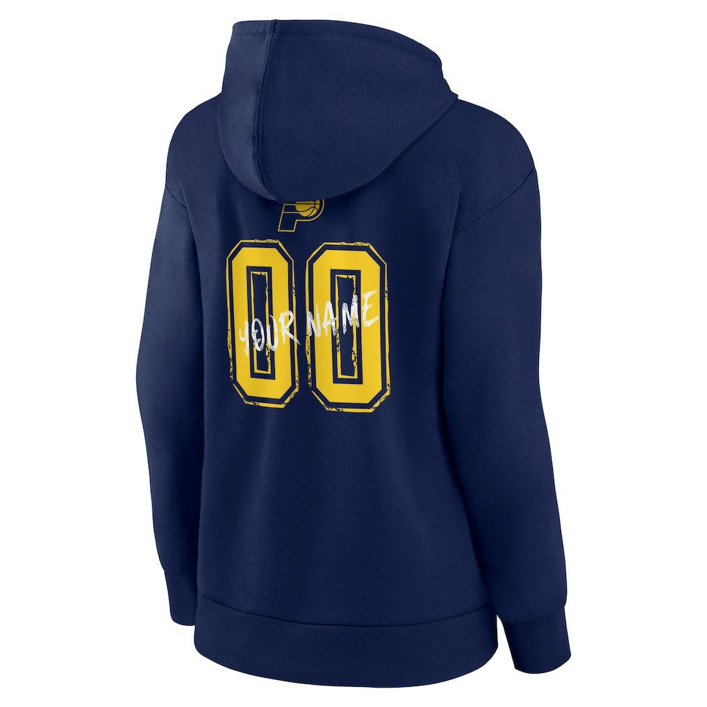 Indiana Pacers Women's Hustle Custom Pullover Hoodie