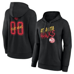 Atlanta Hawks Women's Hustle Custom Pullover Hoodie