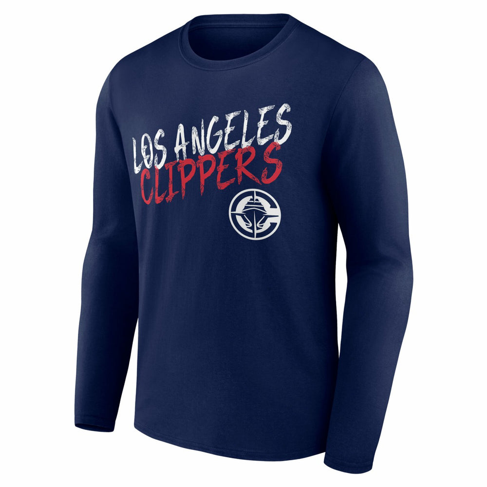 LA Clippers Hustle Custom Long Sleeve T-Shirt