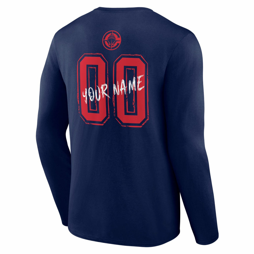 LA Clippers Hustle Custom Long Sleeve T-Shirt