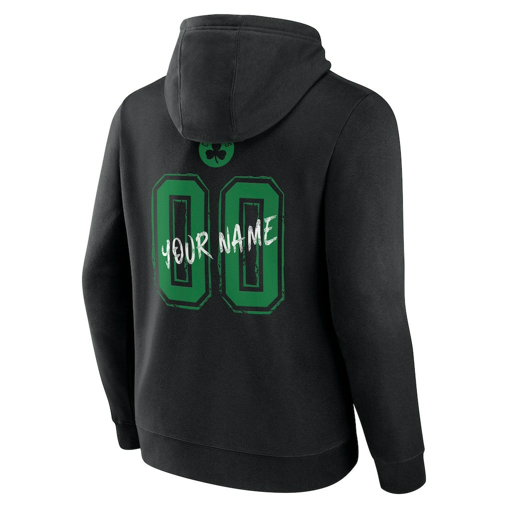 Boston Celtics Hustle Custom Pullover Hoodie