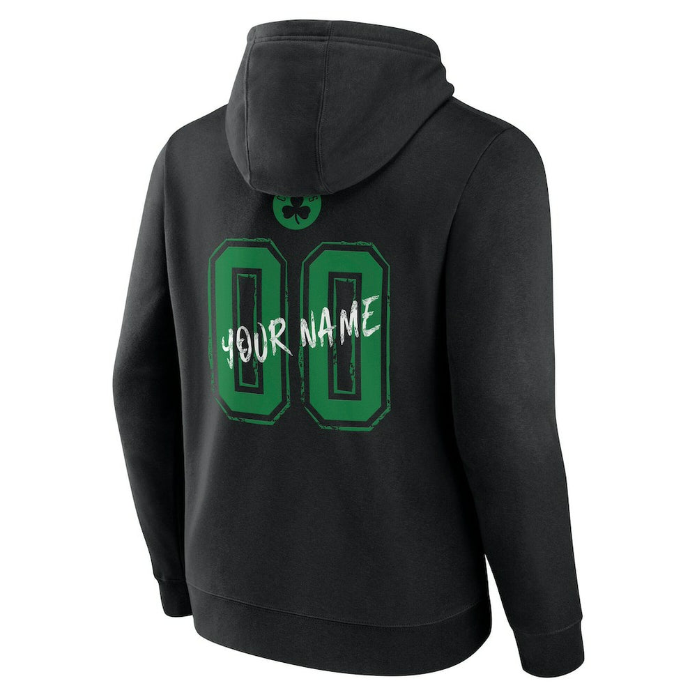 Boston Celtics Hustle Custom Pullover Hoodie