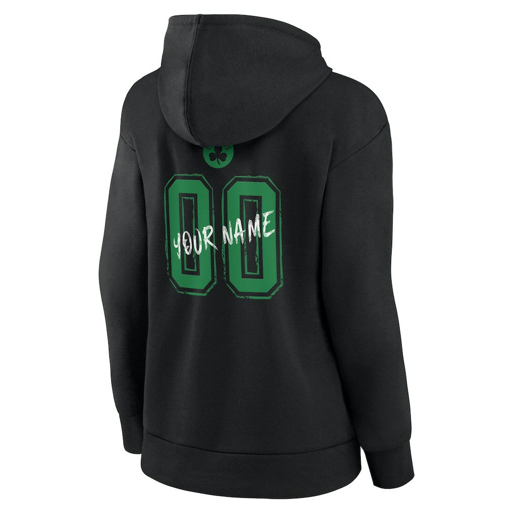Boston Celtics Women's Hustle Custom Pullover Hoodie