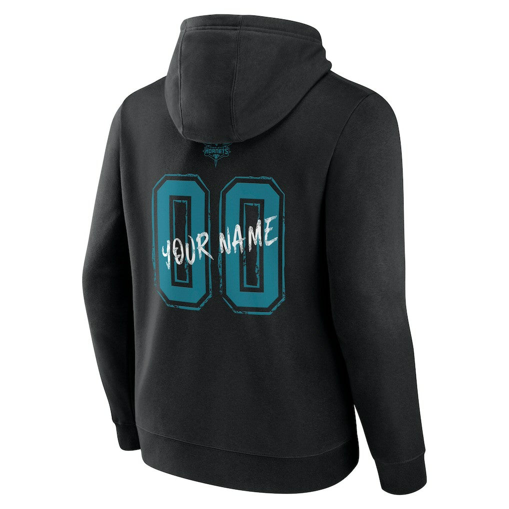 Charlotte Hornets Hustle Custom Pullover Hoodie