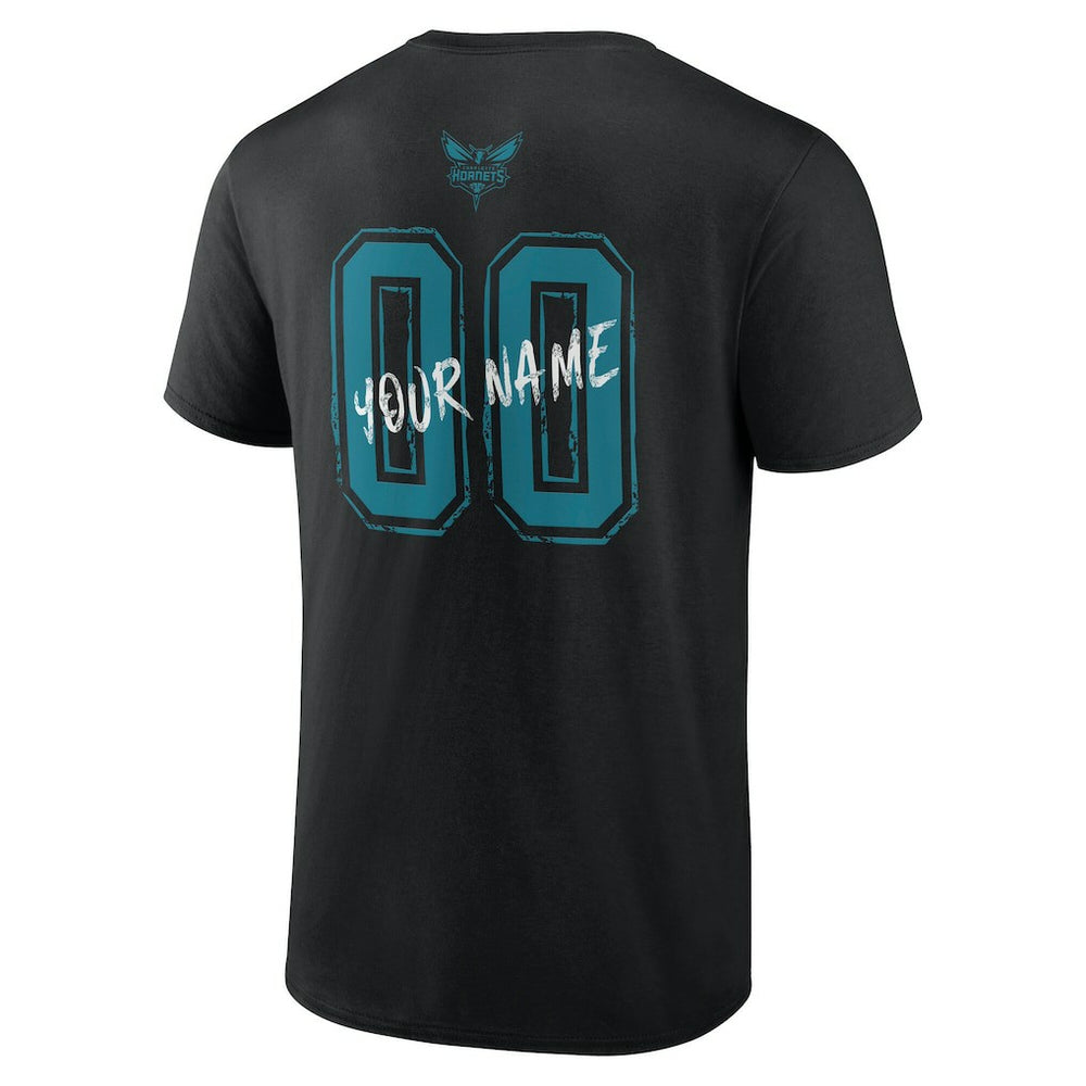 Charlotte Hornets Hustle Custom T-Shirt