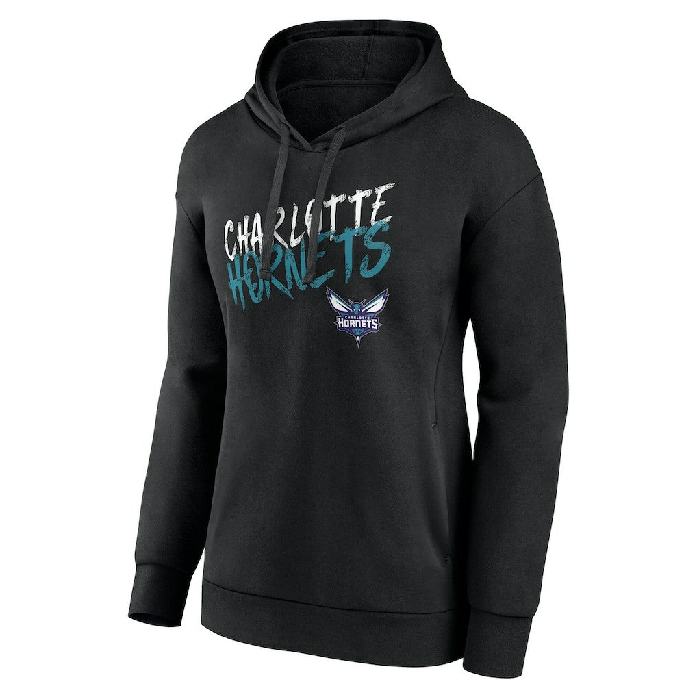 Charlotte Hornets Women's Hustle Custom Pullover Hoodie