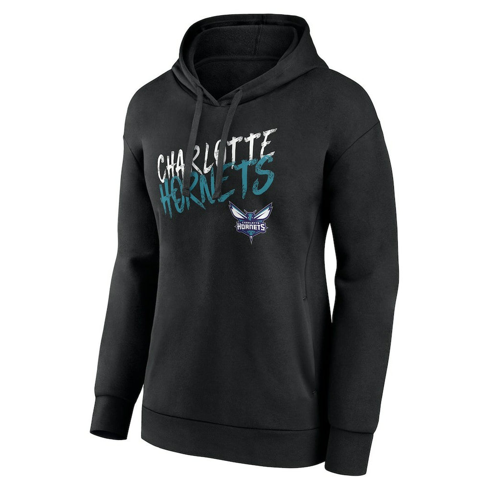 Charlotte Hornets Women's Hustle Custom Pullover Hoodie