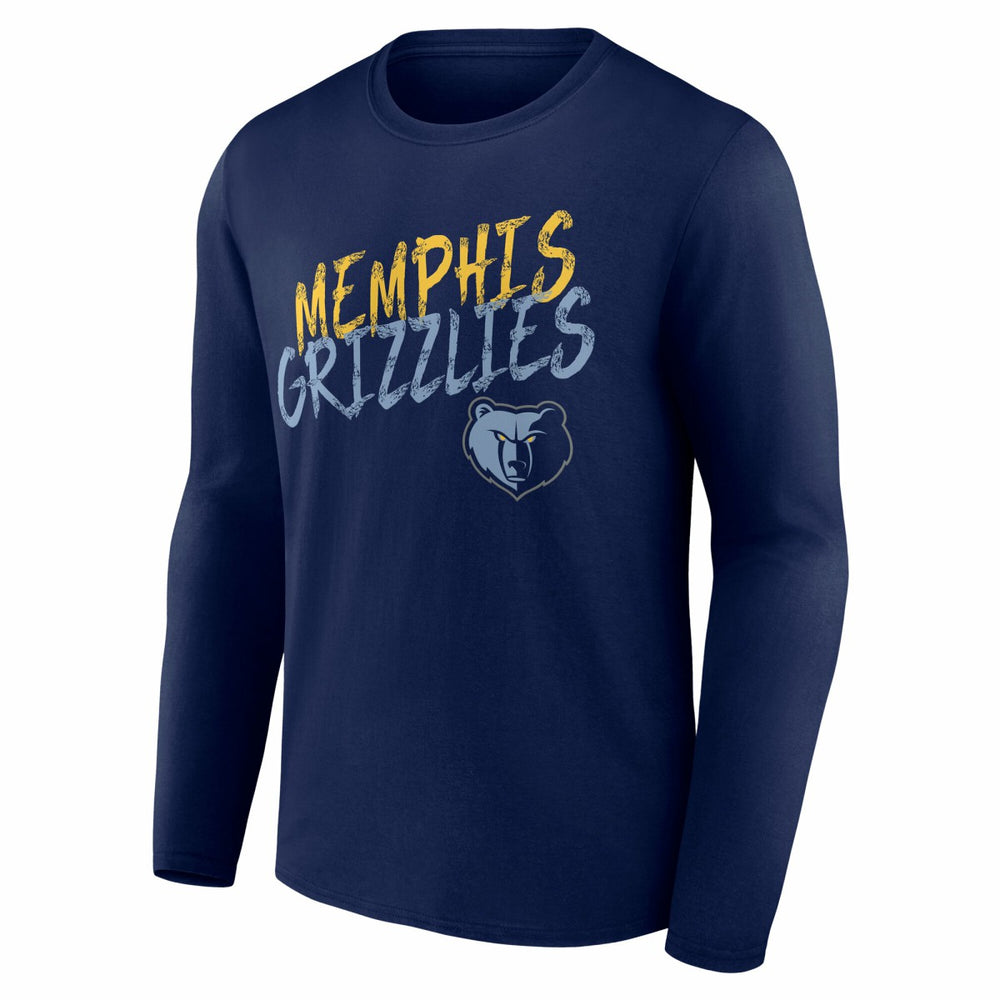 Memphis Grizzlies Hustle Custom Long Sleeve T-Shirt
