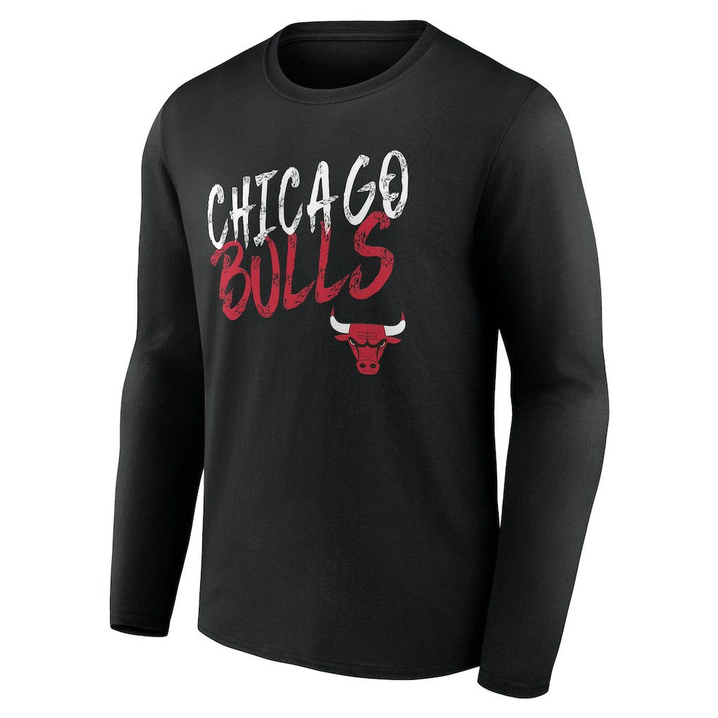 Chicago Bulls Hustle Custom Long Sleeve T-Shirt sale