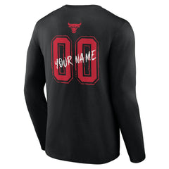 Chicago Bulls Hustle Custom Long Sleeve T-Shirt sale