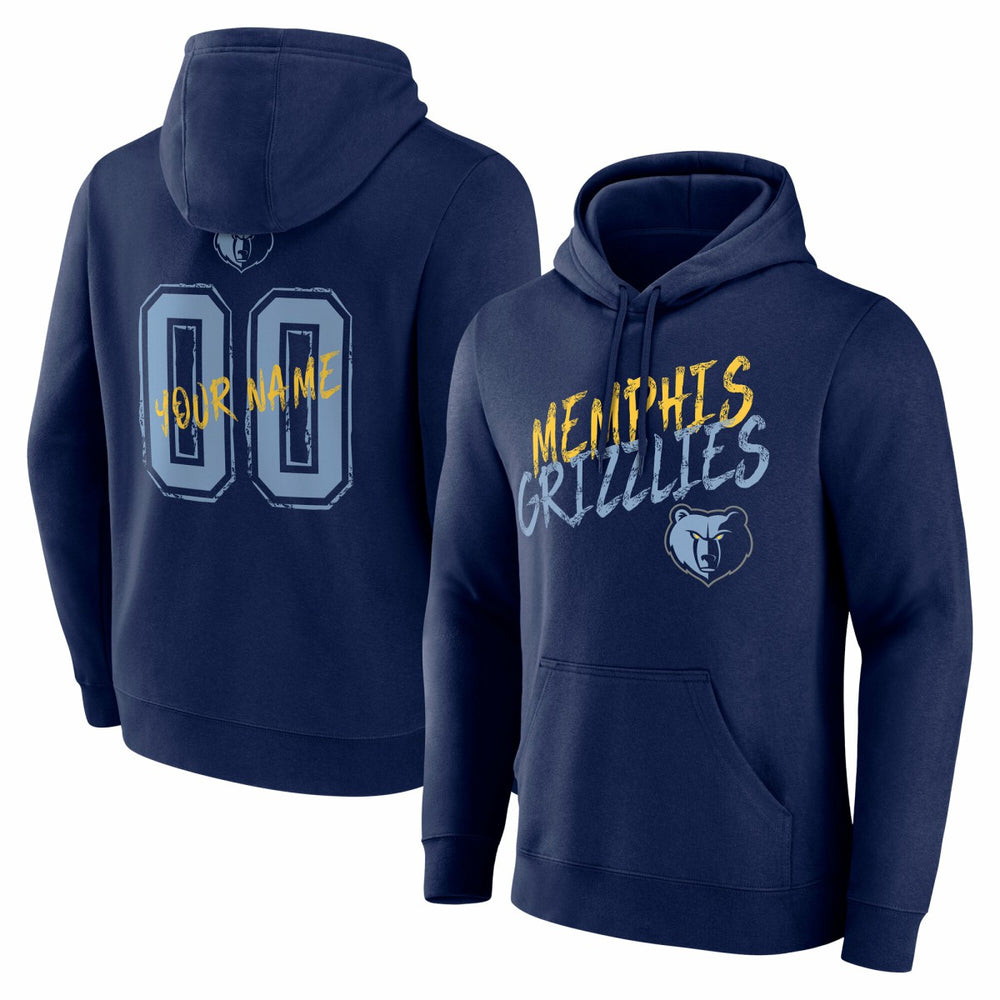 Memphis Grizzlies Hustle Custom Pullover Hoodie