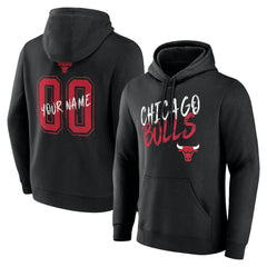 Chicago Bulls Hustle Custom Pullover Hoodie
