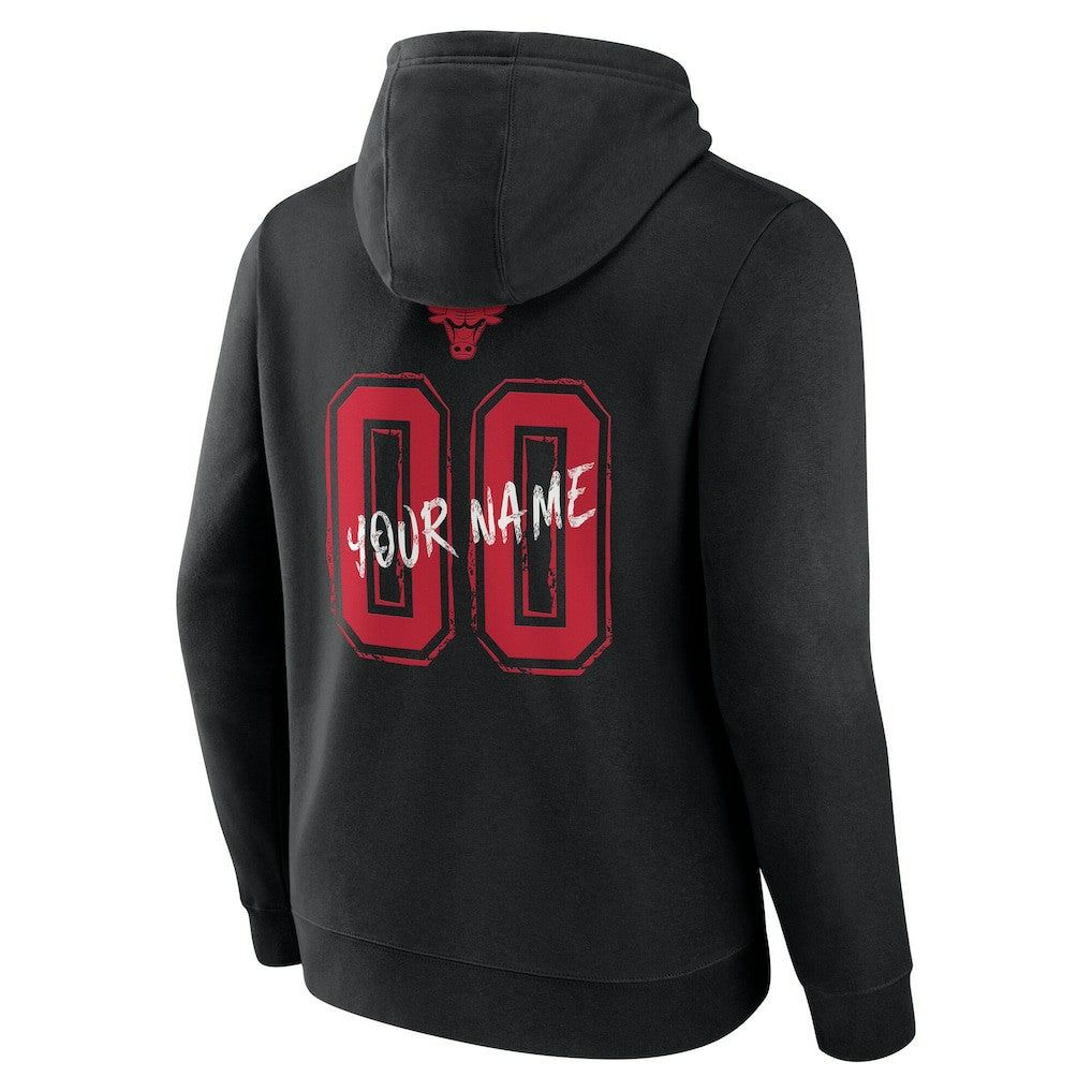 Chicago Bulls Hustle Custom Pullover Hoodie
