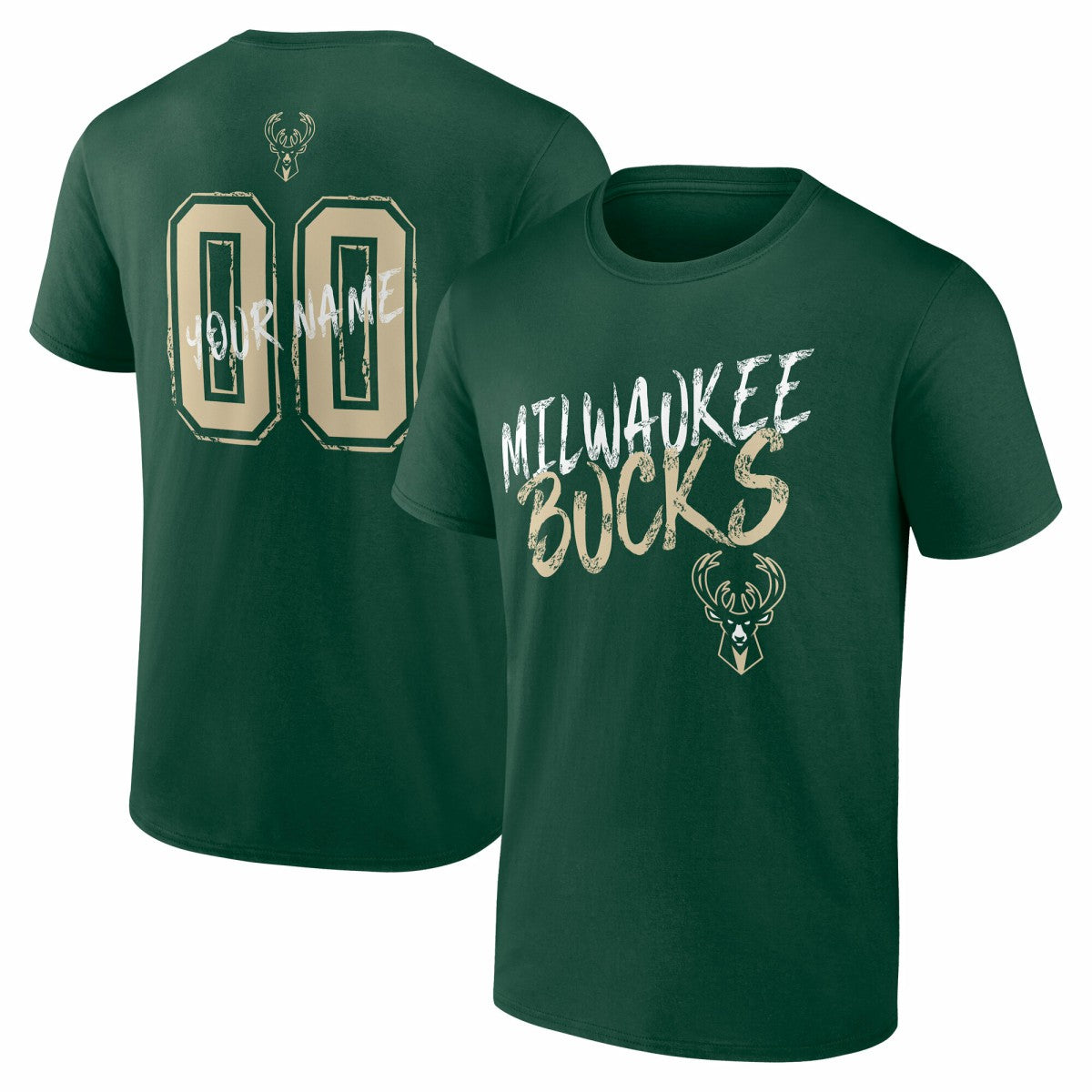 Milwaukee Bucks Hustle Custom T-Shirt