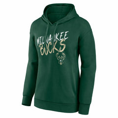 Milwaukee Bucks Women's Hustle Custom Pullover Hoodie