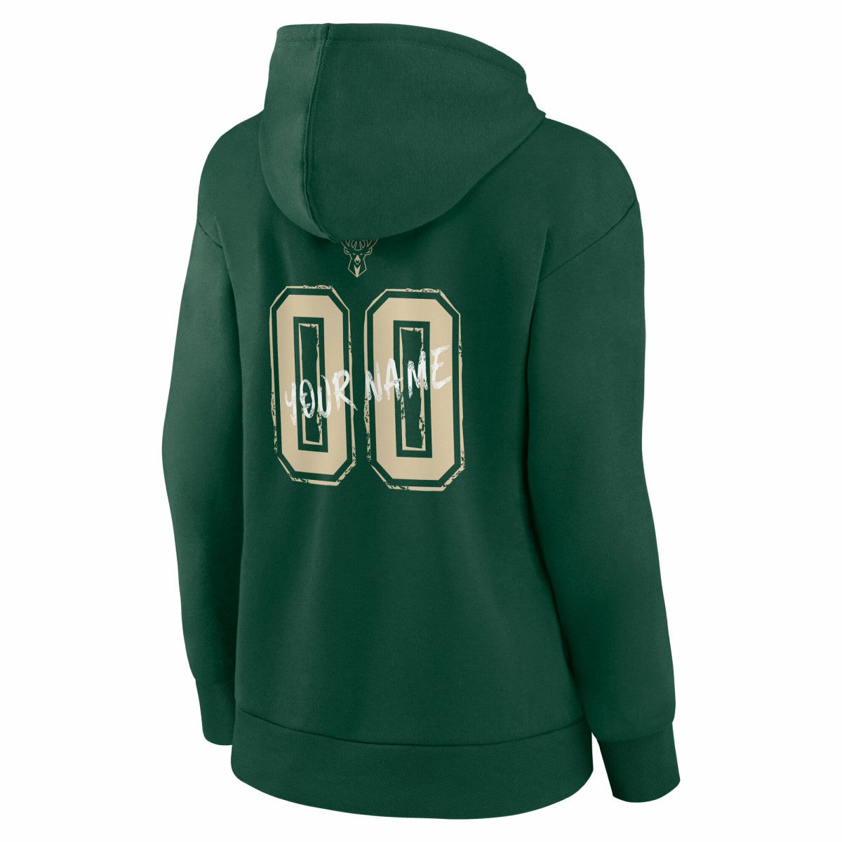 Milwaukee Bucks Women's Hustle Custom Pullover Hoodie