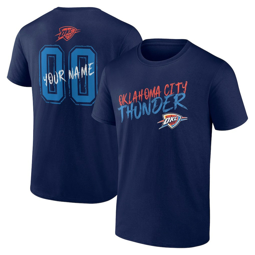 Oklahoma City Thunder Hustle Custom T-Shirt