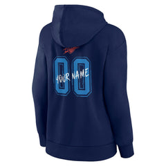 Oklahoma City Thunder Women's Hustle Custom Pullover Hoodie