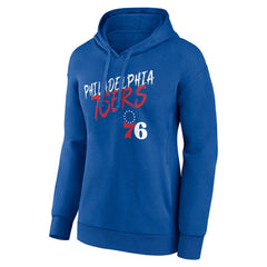 Philadelphia 76ers Women's Hustle Custom Pullover Hoodie