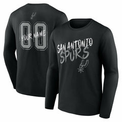 San Antonio Spurs Hustle Custom Long Sleeve T-Shirt
