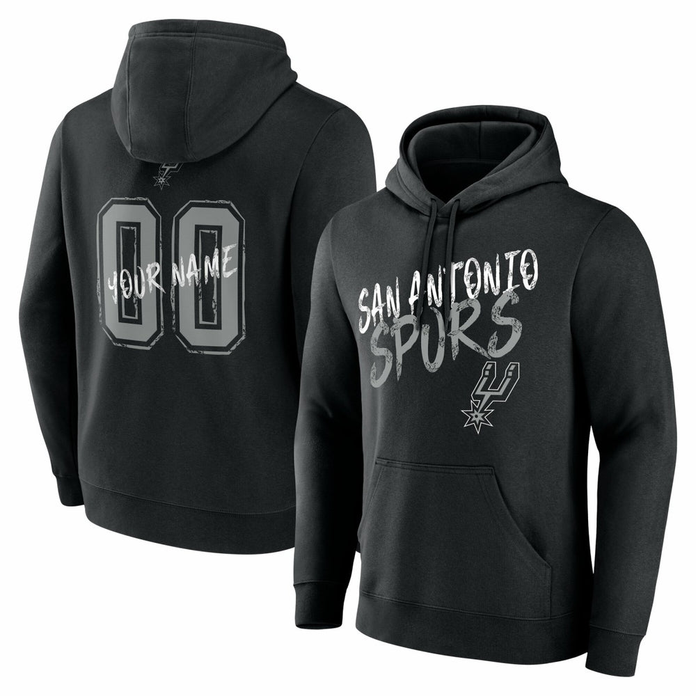 San Antonio Spurs Hustle Custom Pullover Hoodie