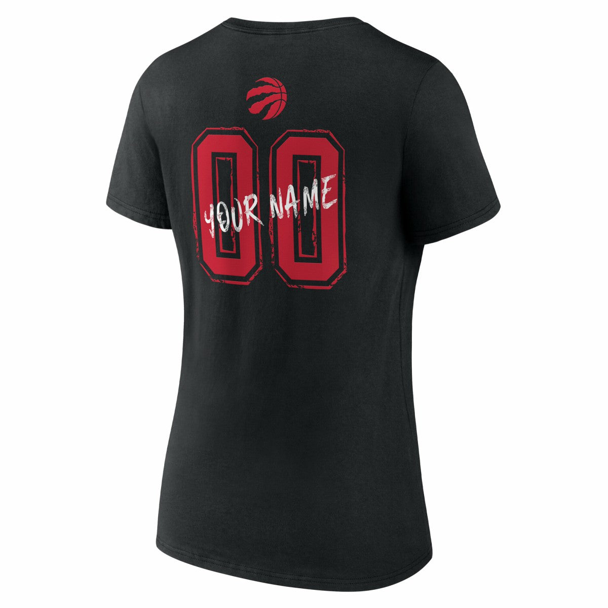 Toronto Raptors Women's Hustle Custom V-Neck T-Shirt