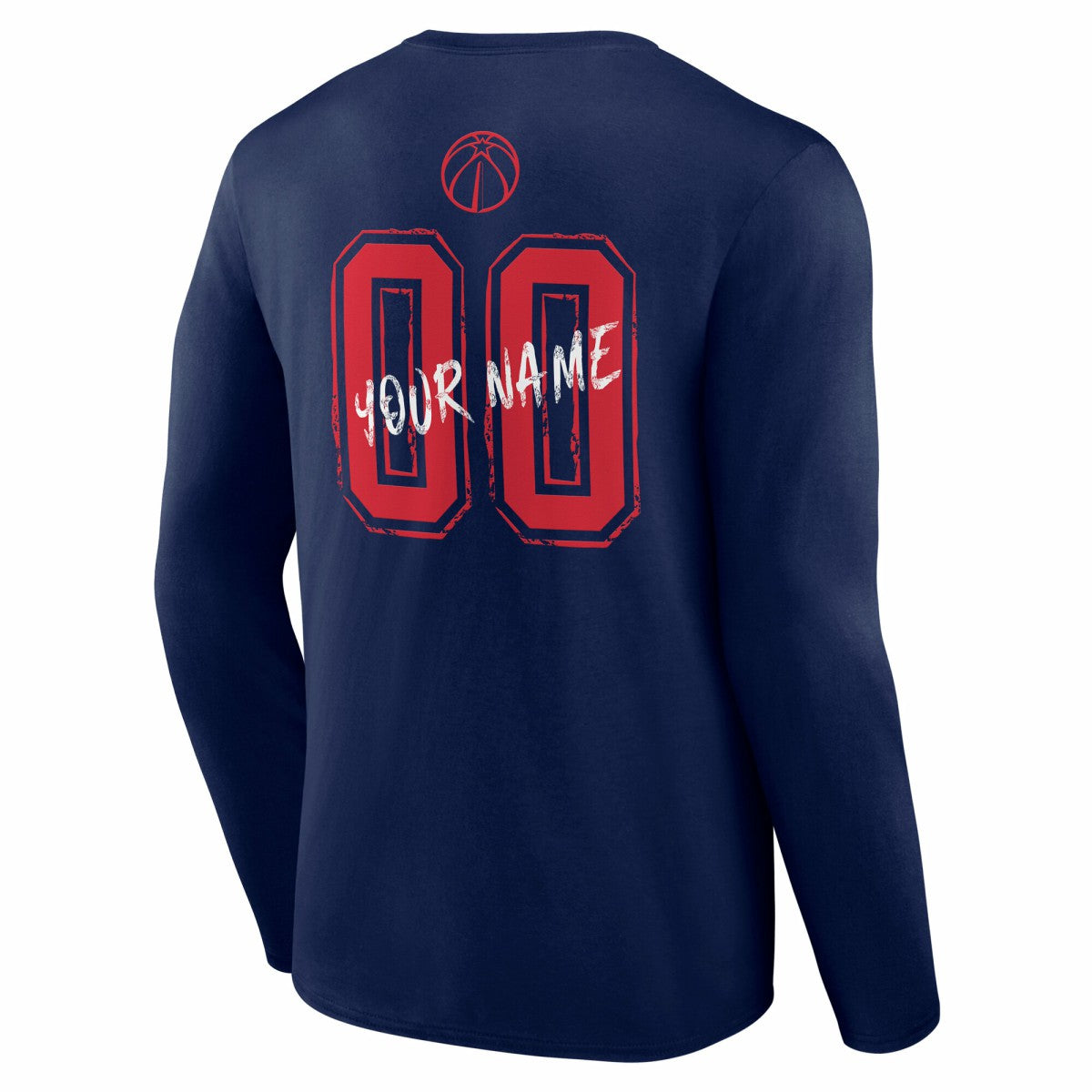 Washington Wizards Hustle Custom Long Sleeve T-Shirt