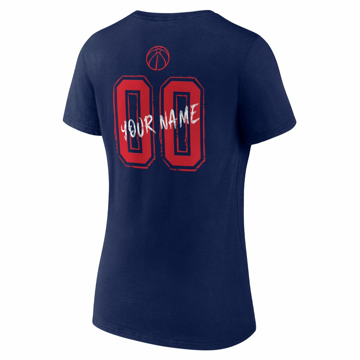 Washington Wizards Women's Hustle Custom V-Neck T-Shirt