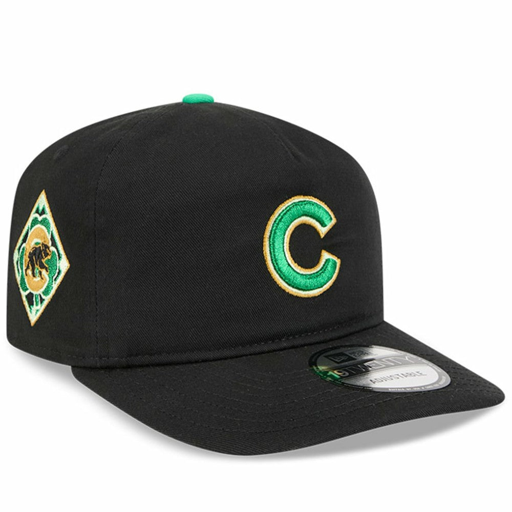 Black Chicago Cubs New Era 2026 St. Patrick's Day 19TWENTY Adjustable Hat