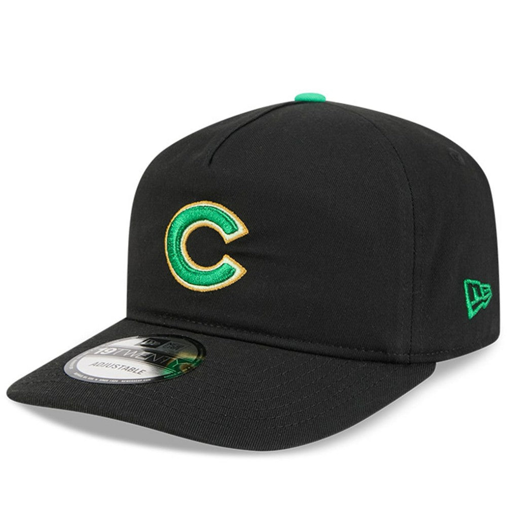 Black Chicago Cubs New Era 2026 St. Patrick's Day 19TWENTY Adjustable Hat